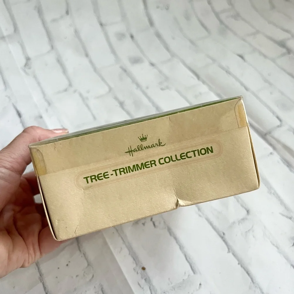 Vtg 1978 Hallmark Cardinal Bird Tree Trimmer Ornament Clip-On MIB Rare